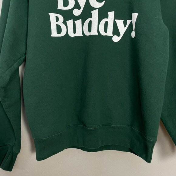 Charlie Southern Bye Buddy Sweatshirt Elf Movie Christmas Ugly Xmas Sweater Top - Picture 4 of 12